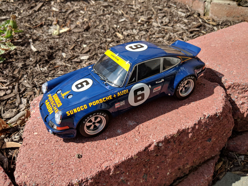 Illustration for article titled LaLD Car Week 2019 - Day 5, 1970s: 1973 Sunoco Blue Porsche 911 2.7RSR